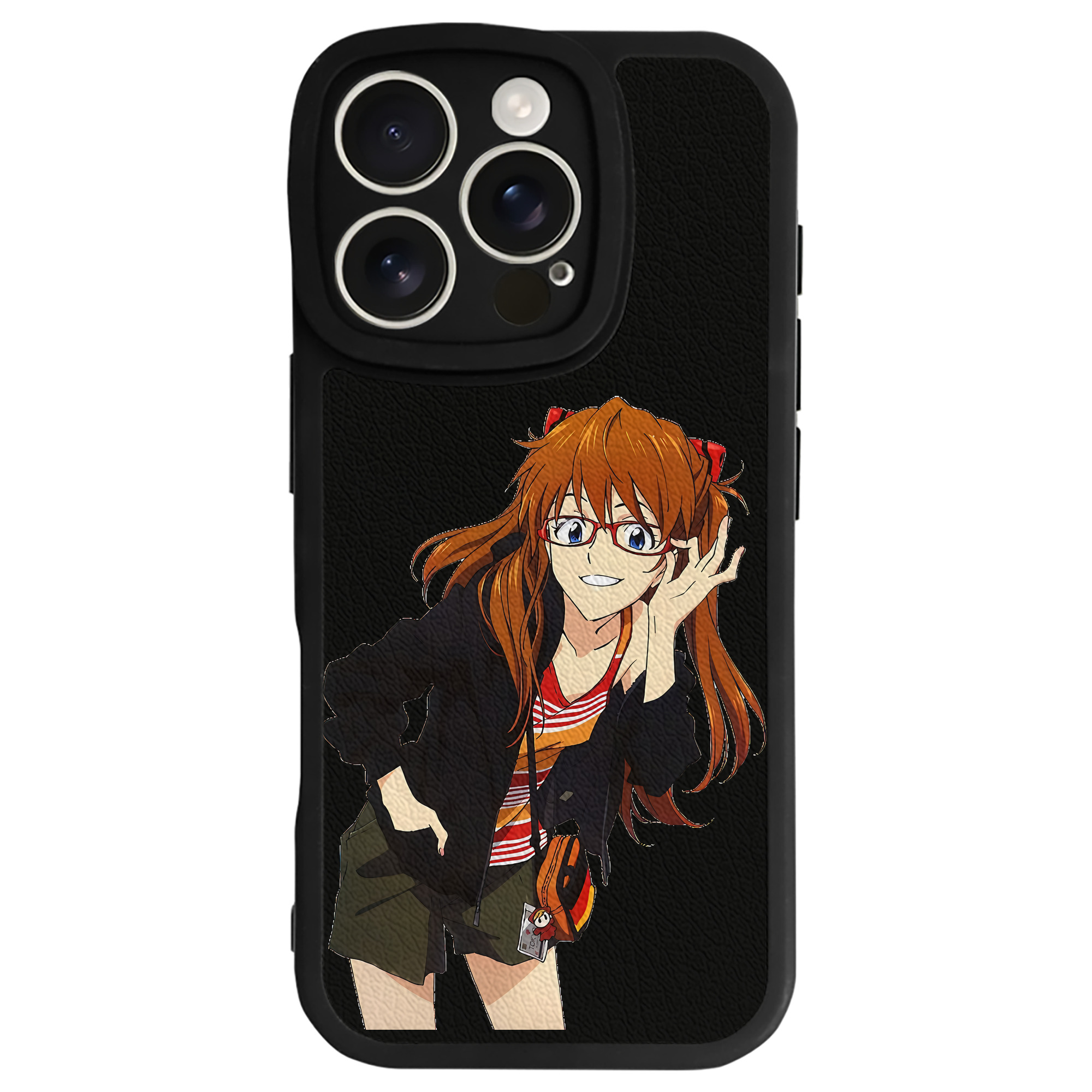 （画像用） EVA 新世紀エヴァンゲリオン 【iPhone 16シリーズ対応】シリコンスマホケース（レザー調） 材質：シリコン